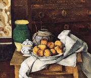 of still life with fruit Paul Cezanne